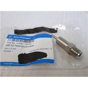 One Agilent G1532-20710  6890 TCD Packed Column Adapter  1/4"  **New**