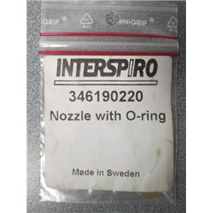 Interspiro 346190220 Nozzle with O-Ring Replacement Part SCBA Tank & Pack Set Up