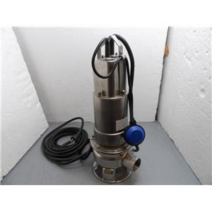 Flowserve MTXV01001A1 Formed SS S1 HP Submersible Solids Handling Pump New