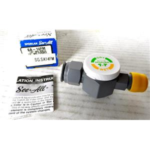 SPORLAN SA-14FM SEE-ALL LIQUID AND MOISTURE INDICATOR, 1/2" CONNECTION, HALF IN