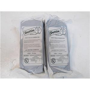 DOTTIE LHD-1 Two (2) Bags of New  Duct Seal Compound  1-lb Bags =  2 bags TTL