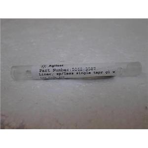 AGILENT 5062-3587  Sp/Less Single Taper Gl. w.  **New in Glass Tube**