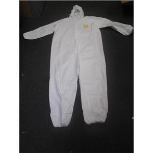 DuPont ProShield Basic Coveralls 3 Pairs 2XL Zip Front, Elastic Wrists, Ankles