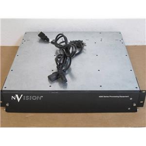 NVision NV4002 4000 Series Processing Equipment/DA Converter w/ 2 PS4002 Modules