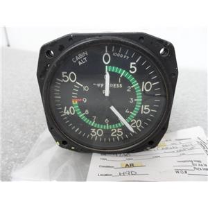 Aerosonic Corp. P/N 3883009-505 Cabin Altimeter Differential Pressure Indicator