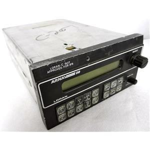 ARNAV SYSTEMS 453-0093 MODEL ARNAV 20 LORAN RECEIVER, TAGGED "CONDITION - AS RE