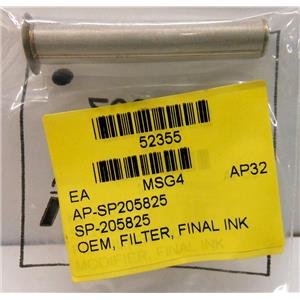 VIDEOJET 205825 INK FILTER METAL FINAL FOR INKJET CODER PRINTER OEM