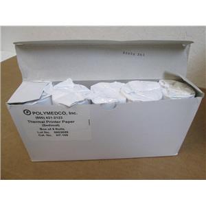 5 Polymedco HT-100 Thermal Printer Paper for Sedimat Automatd ESR Readed  *NEW*