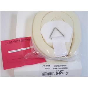 Med Spec 143845 Large Contour Clavicle Brace, Hook & Loop Closure, Rebonded Foam