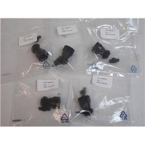 (5) TE Connectivity/Amp  182658-1  Thermoplastic Circular Cable Clamp (Size 11)