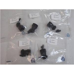 (5) TE Connectivity/Amp 182658-1 Thermoplastic Circular Cable Clamp (Size 11)