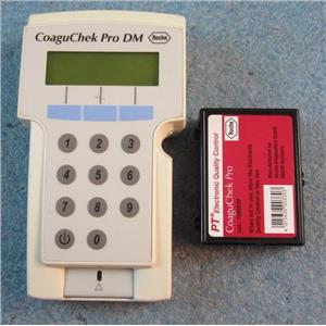 Roche Diagnostic Coaguchek Pro DM w/ Electronic Quality Control