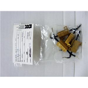 *LOT OF 4* RH-25 RESISTORS, AIRCRAFT AIRPLANE AVIATION AVIONICS REPLACEMENT PAR