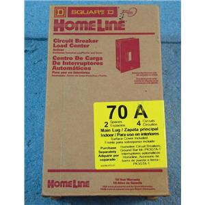 Square D Homeline 70A Indoor Circuit Breaker Load Center HOM24L70SCP