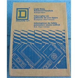 Square D 30A Indoor Light Duty Enclosed Switch L211N