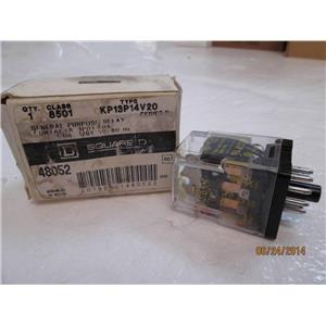 Square D General Purpose Relay Class 8501 Type KP13P14V20 Series D