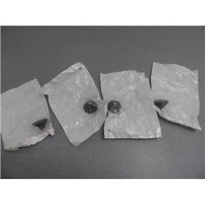 Hubbell Cat# MHP2 Black Hole Plugs P/N 80313101 QTY 4  New In Package