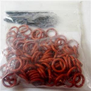 *PACK OF 100* CMS FIELD PRODUCTS 10757-100 O-RINGS SEALS, .301mm X .07mm - NEW