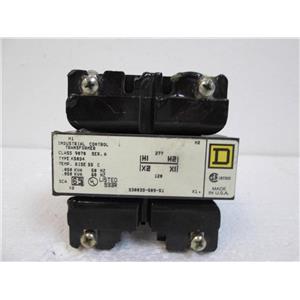 Square D Type K50D4 Industrial Control Transformer Class 9070 Series A