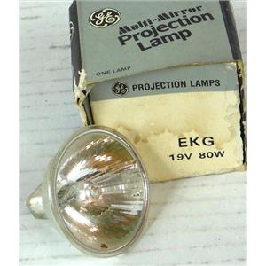 GE GENERAL ELECTRIC EKG PROJECTION LAMP 19V 80W