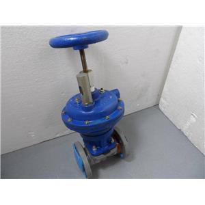 Century Instrument Automatic Diaphragm Valve 1.5" Resistoflex-BC-PP-ASTM F1545