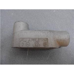 Appleton FM7 3/4" LB27 Conduit Body No Cover
