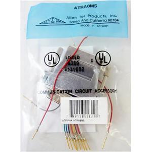 ALLEN TEL ATRA8MS CONNECTOR ADAPTER, SHIELDED DATA ADAPTER KIT, 8-CONDUCTOR JAC