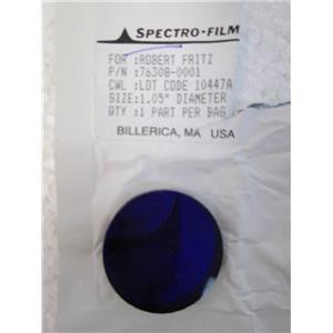 SPECTRO-FILM 76308-0001 Purple Optical Filter  -  Opened Only to take picture -