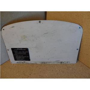 Aircraft Part Cover Assembly "Nose Cone Latching Instructions" P/N 50190-000