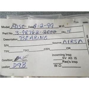 Pack of 4 - Boeing 3-98762-2000 Bearing Sleeves / Factory New