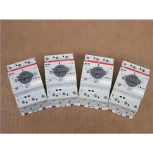 ABB MS 325 Manual Motor Starter, 690V, 4.0 - 6.3A - Lot of 4
