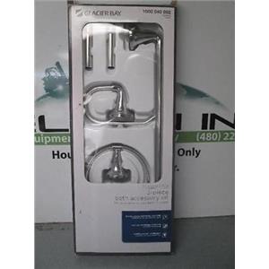 Glacier Bay  20118-0001 Constructor 3-Piece Bath Acc. Kit Chrome 1000 040 892