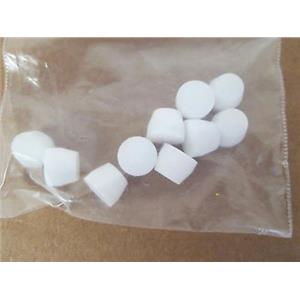 **Pack of 10** Grace Davison  RF-400/0-T  PTFE 1/4" (No-Hole) Ferrules