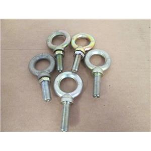 (5) MFG Unknown M16/C20 Shouldered Lifting/Anchor Eye Bolts, CMU800KG, 1/2" NPT