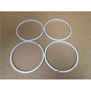 MFG Unknown ISO LF 100 Aluminum Retaining Ring Vacuum Fitting - Lot of 4