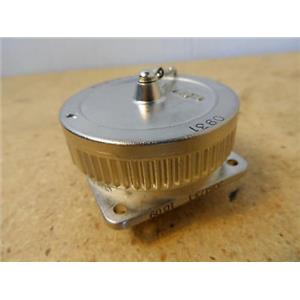 Amp 208473-1 Circular Connector W/Cap 211904-1 New