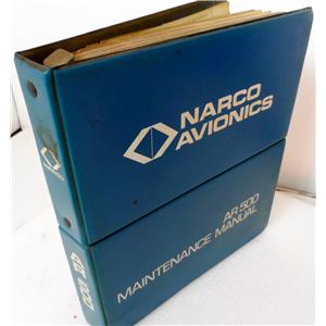 NARCO AVIONICS AR-500 ALTITUDE REPORT MAINENANCE MANUAL, DATED AUGUST 1975