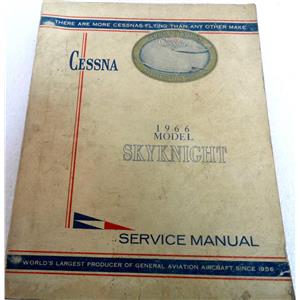 CESSNA 1966 MODEL SKYKNIGHT SERVICE MANUAL, JULY 1965