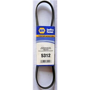 NAPA AUTO PARTS 5312 SPECIAL APPLICATION BELT, NBH 5312, NEW IN BOX