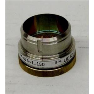 WEIDMULLER 474-1.150 LASERMATIC LENS / LASER / OPTICAL ASSEMBLY