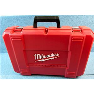 MILWAUKEE RED PLASTIC CARRYING CASE FOR 0822-24 18V 1/2" DRIVER DRILL KIT