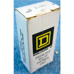 SQUARE D B3.30 GB B3.30GB OVERLOAD RELAY THERMAL UNIT - NEW