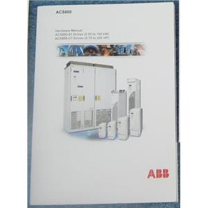 ABB 3AFE64382101 HARDWARE MANUAL FOR AES800 MOTOR DRIVES - USED, GOOD CONDITION