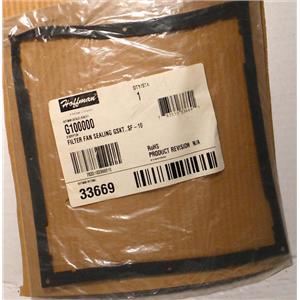 HOFFMAN G100000 FILTER FAN SEALING GASKET FOR SF-10 HOFFMAN # 33669 NEW