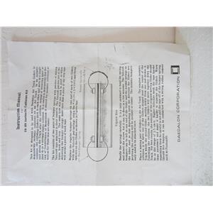 DAEDALON CORP INSTRUCTION MANUAL FOR EA-09 INELASTIC COLLISION KIT