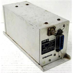 NARCO UGR-2 UHF GLIDESLOPE RECEIVER, NATIONAL AERONAUTICAL CORP