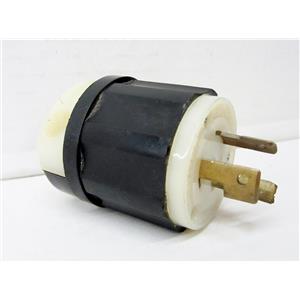 LEVITON TWIST-LOCK ELECTRIC POWER PLUG, 20A 125/250V, 20 AMP 125/250 VOLT