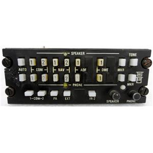 KING RADIO 071-1087-01 KA119 AUDIO CONTROL PANEL #2