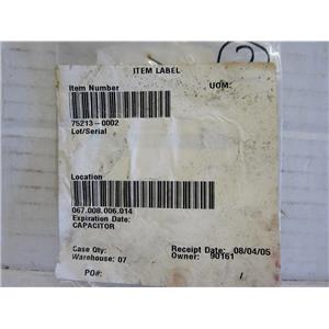 75213-0002 CAPACITOR, AIRCRAFT AIRPLANE AVIATION AVIONICS REPLACEMENT PART