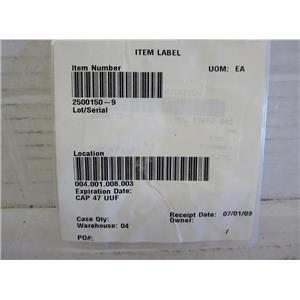 2500150-9 CAPACITOR, AIRCRAFT AIRPLANE AVIATION AVIONICS REPLACEMENT PART